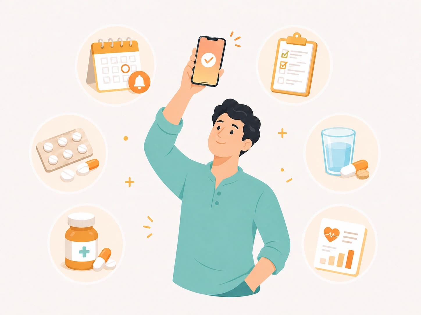 MyMedAlert app on smartphone